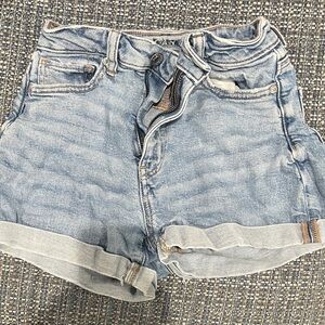 American Eagle Outfitters Light Blue Jean Shorts
